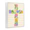 Stupell Industries Floral Cross Religious Symbol Framed Giclee Art